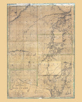 1824 Map of Delaware County Ohio