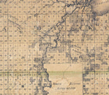 1824 Map of Delaware County Ohio