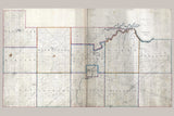 1856 Farm Line Map of Sandusky County Ohio