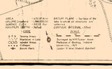 1925 Map of Sylvan Lake Noble County Indiana