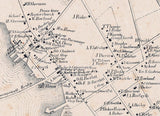 1856 Town Map of Dartmouth Bristol County Massachusetts