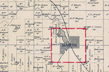 1900 Map of Marion Township Osceola County Michigan