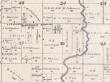 1900 Map of Middle Branch Township Osceola County Michigan