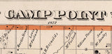 1872 Map of Camp Point Township Adams County Illinois