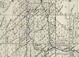 1872 Map of Columbus Township Adams County Illinois
