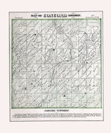 1872 Map of Concord Township Adams County Illinois