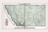 1872 Map of Ellington Township Adams County Illinois