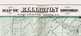 1872 Map of Ellington Township Adams County Illinois