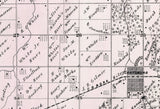 1872 Map of Honey Creek Township Adams County Illinois