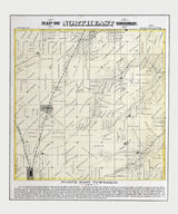 1872 Map of Northeast Township Adams County Illinois