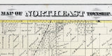 1872 Map of Northeast Township Adams County Illinois