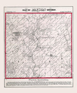 1872 Map of Payson Township Adams County Illinois