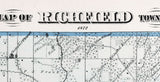 1872 Map of Richfield Township Adams County Illinois