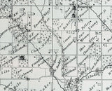 1872 Map of Richfield Township Adams County Illinois