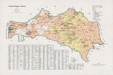 1913 Map of Galicia