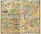 1856 Map of Otsego County New York