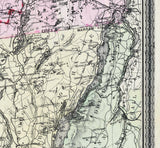 1901 Map of the Adirondack Wilderness New York