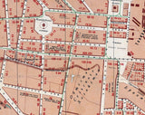 1917 Map of Odessa Ukraine