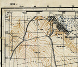 1929 Map of Ivanivka Odessa Oblast Ukraine