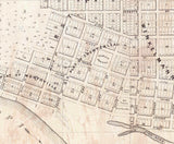 1859 Town Map of Trempealeau Wisconsin