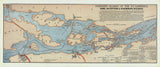 1861 Map of Thousand Islands of the St Lawrence New York Ontario