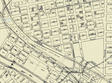 1896 Map of Fort Dodge Iowa