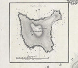 1835 Nautical Chart of The Black Sea West Coast Ukraine Odessa Snake Island