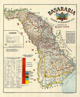 1914 Map of Moldova