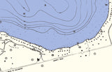 1941 Map of Morrison Lake Branch County Michigan