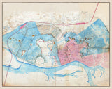 1850 Map of Kiev Ukraine Soviet War