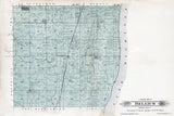 1915 Map of Belgium Township Ozaukee County Wisconsin