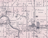 1915 Map of Fredonia Township Ozaukee County Wisconsin