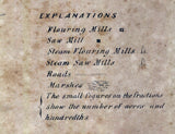 1835 Map of Williams County Ohio and Part of Fulton