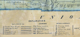 1856 Farm Line Map of Wayne County Indiana