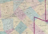 1859 Farm Line Map of Clinton County Ohio