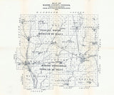 1879 Map of Wayne County Indiana