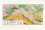 1908 Map of Galicia Austria Hungary Geology