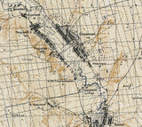 1929 Map of Ivanivka Odessa Oblast Ukraine