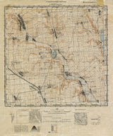 1929 Map of Novoukrainka Odessa Oblast Ukraine