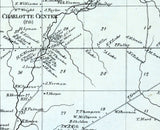 1867 Map of Charlotte Township Chautauqua County New York