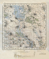 1928 Map of Baryshivka Kiev Oblast Ukraine