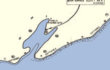 1963 Map of Union Lake Branch County Michigan