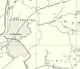 1966 Oil and Gas Well Map of Pleasants Wood and Ritchie County West Virginia