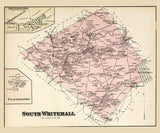 1876 Map of South Whitehall Township Lehigh County Pennsylvania