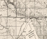 1912 Map of Hill County Montana