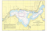 1960 Nautical Map of Crooked Lake Michigan