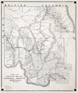 1910 Map of Lincoln County Montana
