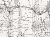 1910 Map of Lincoln County Montana