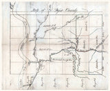 1836 Map of Dyer County Tennessee