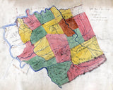 1870 Map of Blount County Tennessee